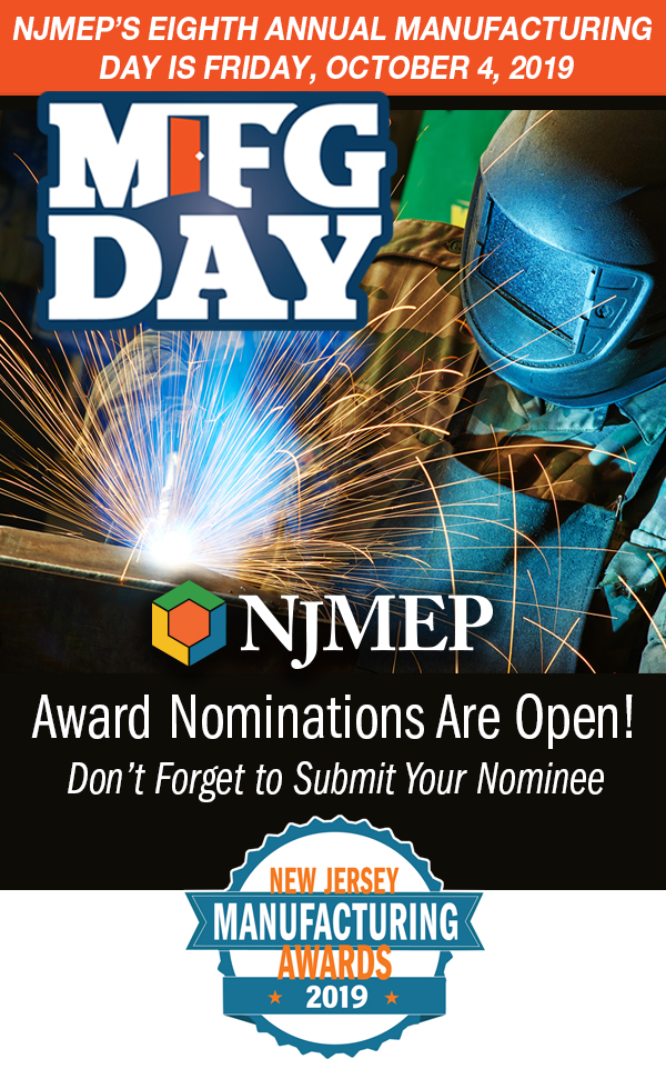 mfg day 19, manufacturing day 2019, njmep mfg day, manufacturing awards, nj business awards, new jersey manufacturing
