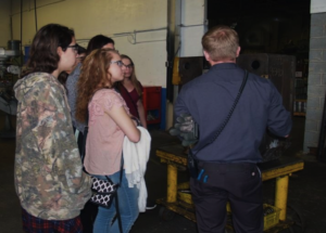 Students from Middlesex County Vocational and Technical Schools at Premier Die Casting